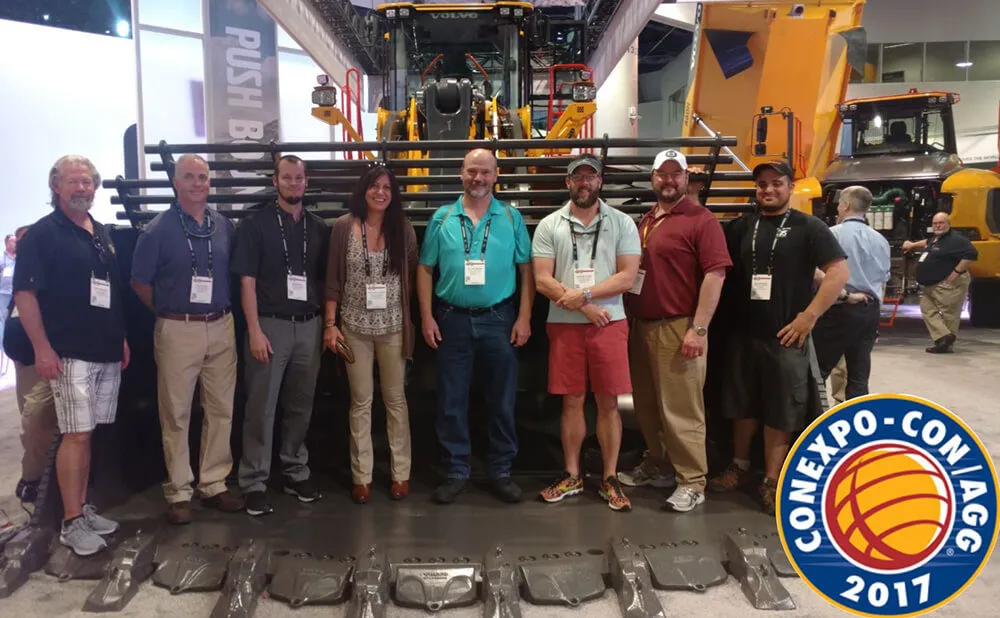 Tyler Staff at 2017 ConExpo