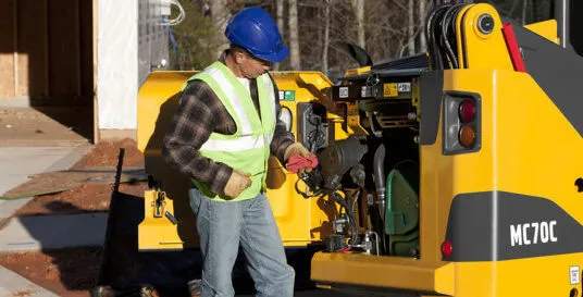 Volvo Equipment on the Job Site